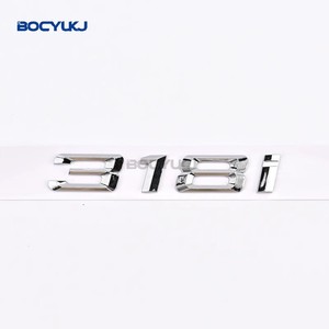 Insignias de coche negro brillante 320i 320d 320e 325d 328d 330i 330d 330e 335d 340d emblema pegatina para BMW Serie 3 E90 E91 E92 F30 <span class=keywords><strong>F31</strong></span> - Product Image 6