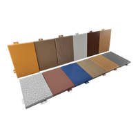Nouveau style de construction faux panneau de revêtement mural en métal et aluminium en pierre pour décoration murale extérieure panneau de placage de roche