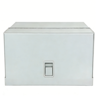 Armoire à outils portable en aluminium avec tiroirs pour atelier domestique, garage