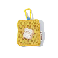 Sac anti-moustiques en maille douce pour l'été, pochette brodée mignonne pour écouteurs, idéal pour les activités de plein air des enfants, découpe et estampage, taille personnalisée