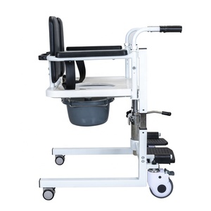 MSMT sollevatore paziente idraulico sedia a rotelle ospedale-grado Commode body sedia da doccia con bagno comodino casa comodino - Product Image 2