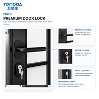 Puerta de Entrada de Baño Moderna y Minimalista de Aluminio para Cocina y Hotel, Acabado Interior en Colores Pintados