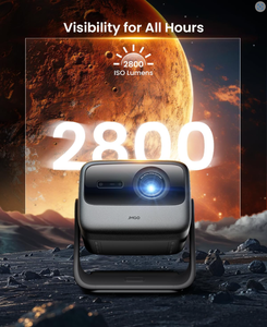 JmGO N1S เครื่องฉายแสงเลเซอร์ N1S JmGO 4K DLP แบบพกพาอัจฉริยะการจัดตำแหน่งหน้าจออัตโนมัติ2800แบตเตอรี่ขนาดเล็ก ISO Lumens - Product Image 4
