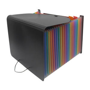 Customizable Waterproof PP Plastic Accordion File Storage Bag Expanding File <b>Folder</b> Rainbow Expandable Box File Filing Products - Product Image 1