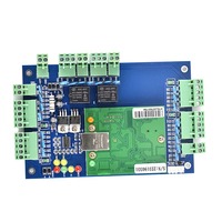 Panel de Control de Acceso TCP/IP Wiegand para 1/2/4 Puertas, Controlador de Acceso a Red Wiegand de 26/34 Bits con Software Gratuito, OEM ODM