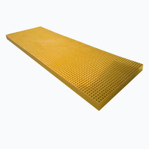 Rejilla de FRP de Alta Calidad Personalizada al por Mayor, con Características Anti-Incendio y Anti-Corrosión, Superficie Lisa, Servicio de Corte, Uso Industrial - Product Image 1