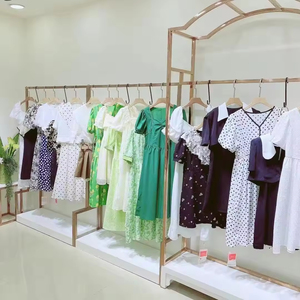 Vestido Elegante Coreano con Hombro Descubierto y Diseño Calado para Dama, Venta al por Mayor, Envío Rápido - Product Image 3