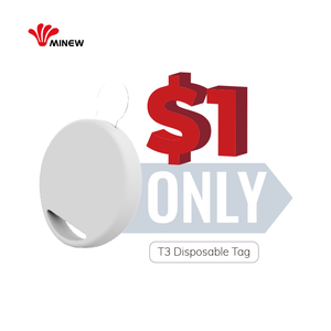 Étiquettes de clés jetables de suivi de localisation intérieure, la plus petite étiquette Ble bon marché portable ibalise Bluetooth - Product Image 1