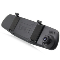 Fonction d'enregistrement NIGHT VISION Duel Camera Dash Cam Car Rare View Camera With Mirror