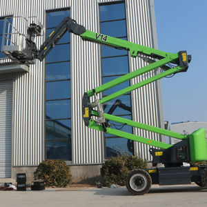 Mendorong sendiri Lift hidrolik Mobile Boom 8m 10m 12m Lift lengan melengkung pompa Motor Gear mesin <span class=keywords><strong>Towable</strong></span> Spider - Product Image 1