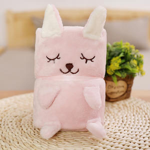 ผ้าห่มนอน2-in-1สำหรับออฟฟิศ, ลายการ์ตูนน่ารักเครื่องปรับอากาศผ้าคลุมไหล่ถักขนาดเล็กสำหรับฤดูหนาว - Product Image 6