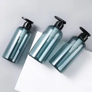 Leere Großhandel Luxus PET Lotion Flasche Shampoo und Conditioner Flaschen Lotion Flasche