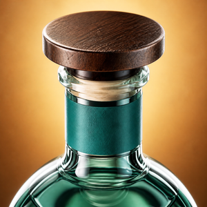Bouteilles en verre transparentes vides de 100 ml, 200 ml, 375 ml, 500 ml, 750 ml, 1 L avec bouchon, bouteilles pour spiritueux, vodka, gin, <span class=keywords><strong>rhum</strong></span>, tequila, whisky - Product Image 4