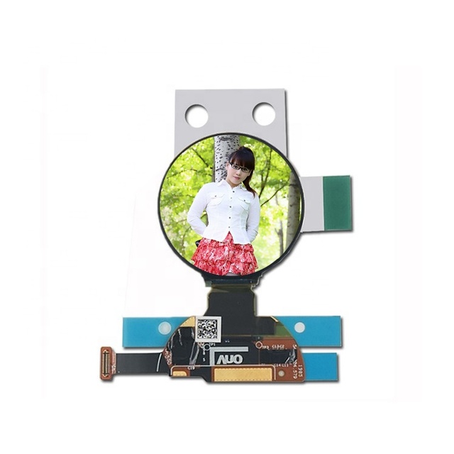 1.2\" round AMOLED Screen with Full Viewing Angle MIPIN SPI Interface OLED Display Module
