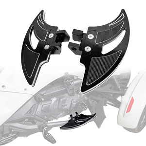Offre Spéciale Repose-pieds en Aluminium en Forme de Batte pour Conducteur <span class=keywords><strong>Can</strong></span>-<span class=keywords><strong>Am</strong></span> <span class=keywords><strong>Spyder</strong></span> F3/F3-S/F3-T 2015+ <span class=keywords><strong>Accessoires</strong></span> Moto - Product Image 1