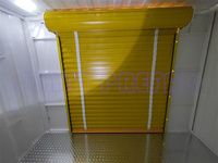 Portes roulantes multiples cloison divisée démontable assemblage rapide empilable stockage portable conteneur pliable stockage libre