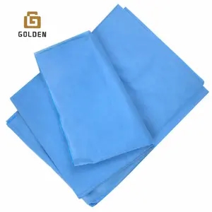 Smms Ssmms Smmms Golden Hot Sell Normal SMS 1.6m 2.4m Width Spunbond Nonwoven Fabric Sms Fabrics Smms Ssmms Smmms Medical Nonwoven Fabric