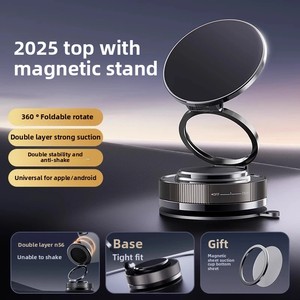 Hot Sale 360 Degree Rotation Super Strong Suction Vacuum Cell Mobile Foldable Stand <strong>Car</strong> Magnetic Phone <strong>Holder</strong> for <strong>iphone</strong> - Product Image 5