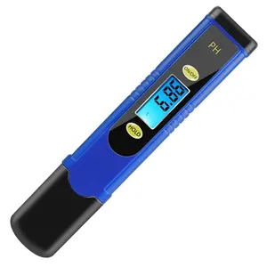 새로운 휴대용 LCD 디지털 PH 미터 펜 테스터 정확도 0.1 수족관 수영장 물 PH-981 PH 미터 드롭 배송