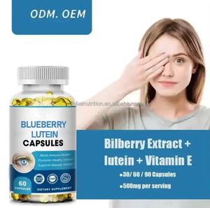 Ausreson Myrtille Lutéine Softgel <span class=keywords><strong>Capsule</strong></span> Vitamines Suppléments Myrtille Softgels pour les soins des yeux et l'amélioration de la vue - Product Image 3