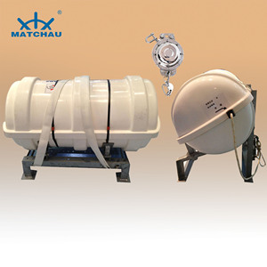 Radeau <span class=keywords><strong>de</strong></span> sauvetage marin MATCHAU en PRV, conteneur vide en fibre <span class=keywords><strong>de</strong></span> verre blanc, certifié SOLAS CCS - Product Image 6