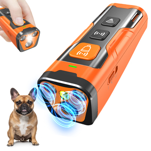 49ft 3X Ultraschall-Hundeschreck für den Außenbereich, tragbar, handgehalten, kein Bellen, <span class=keywords><strong>Anti</strong></span>-Bell-Training, Verhaltenskorrektur, <span class=keywords><strong>Anti</strong></span>-Bell-Abschreckung - Product Image 1