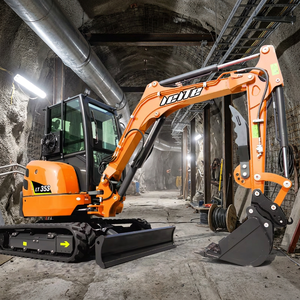 Miniexcavadora de 3.5 Toneladas con Giro Cero de Cola, Excavadora Hidráulica Pequeña de 3.5t, Retroexcavadora Compacta para Trabajos en Espacios Reducidos - Product Image 1