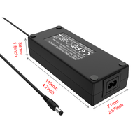 Adaptateur secteur de bureau MYIXI 150W DC avec prise Ethernet 2 broches femelle 10A 5A 6A 4A 12V/24V/36V certifié CE Garantie de 2 ans