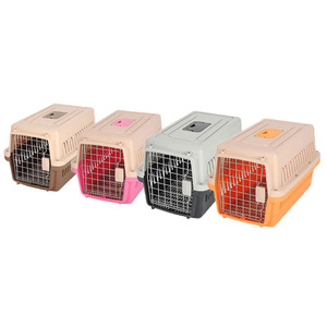 Hoopet – cage de transport portable en plastique pour chiens et chats, pour voyages et sorties, animaux de compagnie de petite et moyenne taille, 48x32x30cm, 58x37x37cm, 66x47x43cm - Product Image 5
