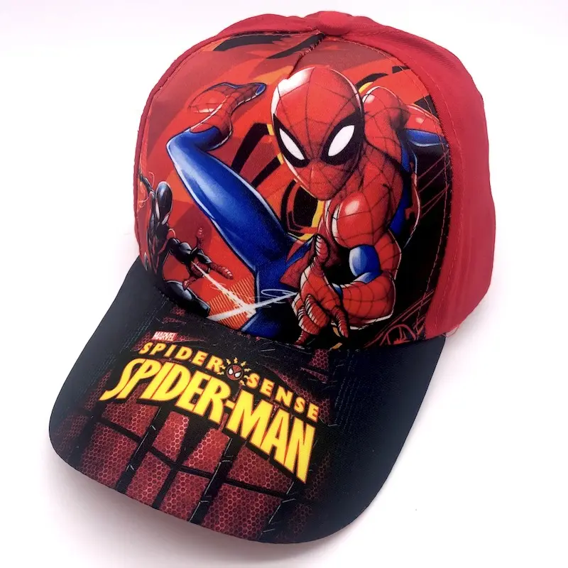 2024 New Children's Cap Character Cartoon Baseball Cap Breathable Mesh Cap For Boys And Girls