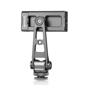 PULUZ 360° Cold Shoe Aluminum Alloy Phone Clamp Holder