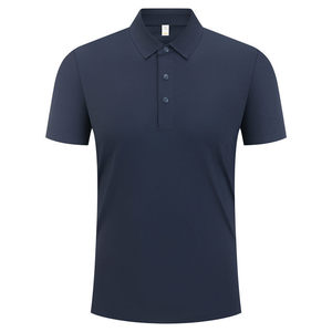 Polo Personalizado de Alta Gama, Nailon de Secado Rápido, Color Sólido, Manga Corta, Ropa de Trabajo Corporativa, Tienda 4S, Solapa de Seda de Hielo - Product Image 2