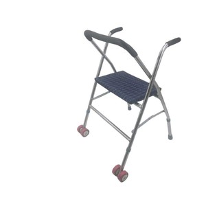 Andador Plegable de Acero Inoxidable con Ruedas Silenciosas para Personas Mayores y Mujeres Embarazadas, Silla de Hospital - Product Image 2
