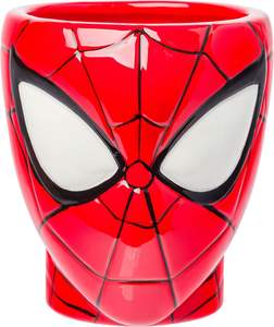 <span class=keywords><strong>Taza</strong></span> <span class=keywords><strong>de</strong></span> Cerámica Esculpida en 3D con Cabeza <span class=keywords><strong>de</strong></span> Spiderman y Telaraña - Product Image 2