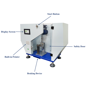 HT-1043-5D Intelligente Digitale <span class=keywords><strong>Charpy</strong></span>-Schlagprüfmaschine für Nichtmetallische Materialien - Product Image 3