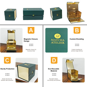 Scatola Regalo Rigida Magnetica di Lusso Personalizzata con Foglia d'Oro per Dolci, <span class=keywords><strong>Caramelle</strong></span> e Torte, Ideale per Bomboniere e Regali di Nozze - Product Image 5