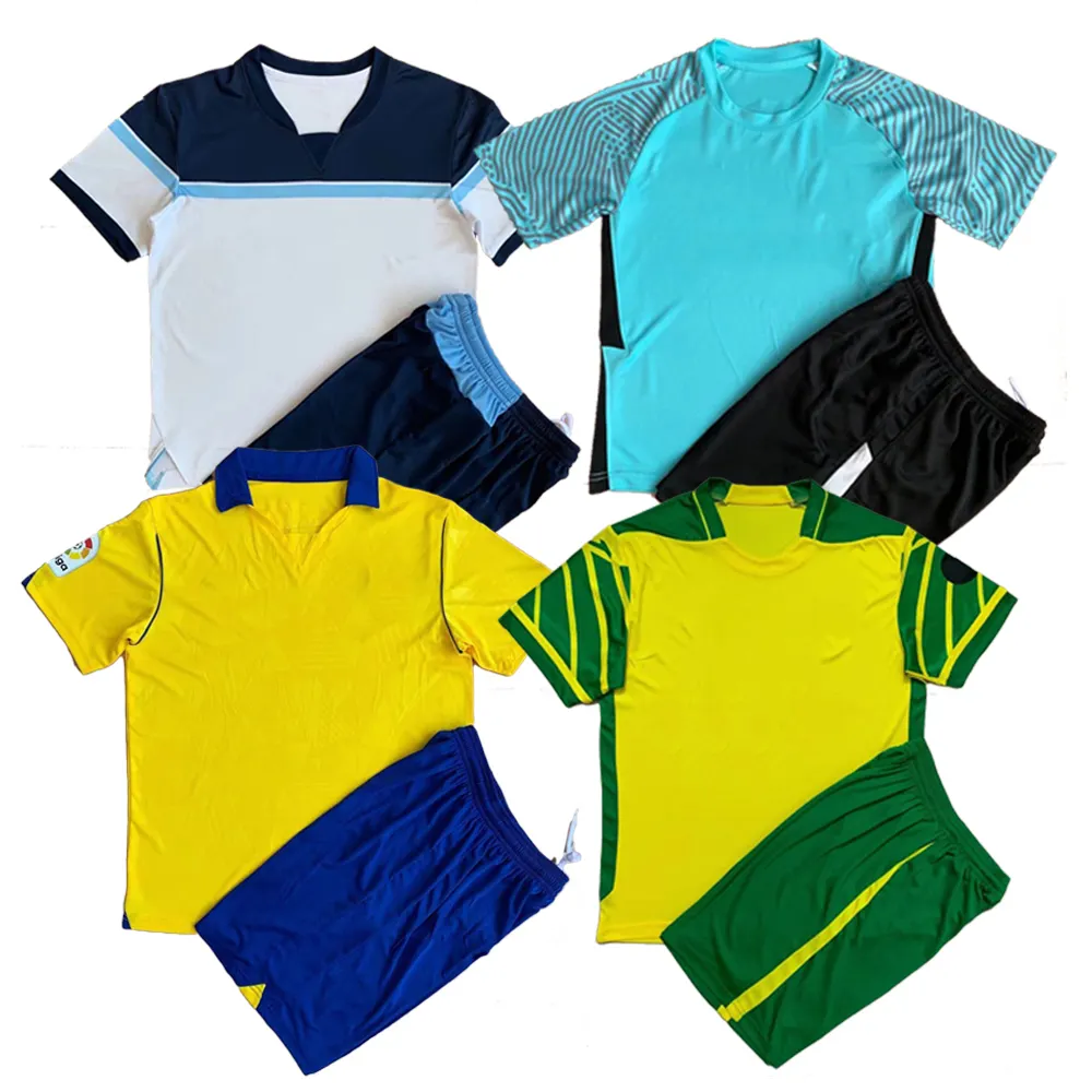 เสื้อฟุตบอลสำหรับเด็กผู้ชายอายุ21-22ปีเสื้อฟุตบอลแบบปรับแต่งได้