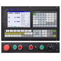 Kit DE SISTEMA DE Control de controlador de torno CNC de 2 ejes con pantalla de 8 "con PLC ATC similar al panel Controlador CNC GSK
