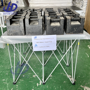 เวทีพกพาอลูมิเนียมอัลลอยด์ที่ได้รับการรับรองจาก TUV สำหรับงานคอนเสิร์ต ถอดประกอบได้รวดเร็ว ติดตั้งง่าย สีตามสั่ง โครงทรัสสำหรับจัดแสดง - Product Image 5