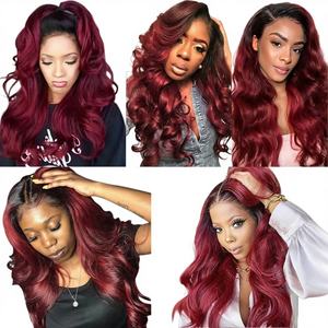 Parrucche di capelli umani anteriori in pizzo con onda del corpo - Product Image 1