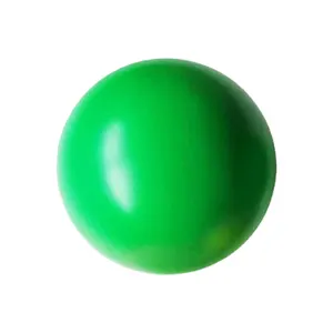 מותאם אישית קצף לחץ כדור ירוק לסחוט קידום לוגו פו קצף כדור לחץ עבור ילדים