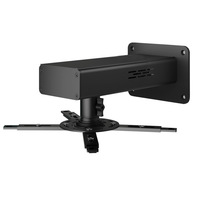 Support mural pour projecteur de type griffe HEYU PH39 avec adaptateur d'alimentation dissimulé et fixation murale pour projecteur X50 / Titan