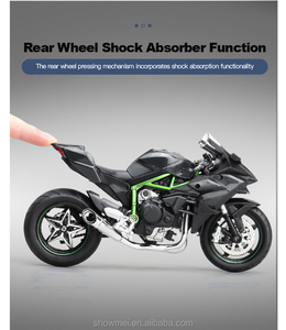 Regalo de Cumpleaños, Motocicleta de Juguete a Escala 1:12, Adornos de Locomotora, Colección con Sonido y Luz, Modelo de Motocicleta de Aleación - Product Image 5