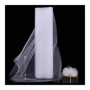 20D 100% Polyester 280CM/108IN Tulle Fabric Mesh for Wedding Dress