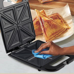 Winningstar Sandwich <b>Maker</b> 1200W Nonstick Coating Electric Grill For <b>Breakfast</b> Toast And Steak - Product Image 3