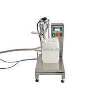 Machine de pesage et de remplissage semi-automatique 5 kg/10 kg pour lessive et liquide vaisselle