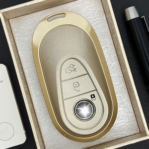 Nuova custodia di fabbrica in metallo TPU per chiave per Mercedes Benz S G E classe per portachiavi per auto Benz - Product Image 5