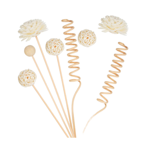 Natural Rattan Flower Stick Set for Home Decor Primary Color Fragrance <strong>Diffuser</strong> Replacement for <strong>Reed</strong> <strong>Diffuser</strong> Sets - Product Image 6
