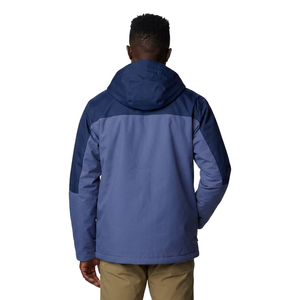 Chaqueta Casual Impermeable de Estilo Único para Hombre, con Cierre de Cremallera, para Invierno, Diseño Liso Teñido, Estilo Urbano - Product Image 2