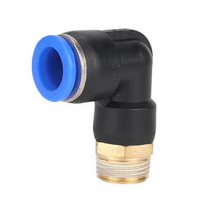 ข้อต่อเร็วแบบลม PL8-02 ผลิตจากโรงงานโดยตรง สำหรับสายลม ขนาด 6-01/10-03 ซีรีส์ - Product Image 4